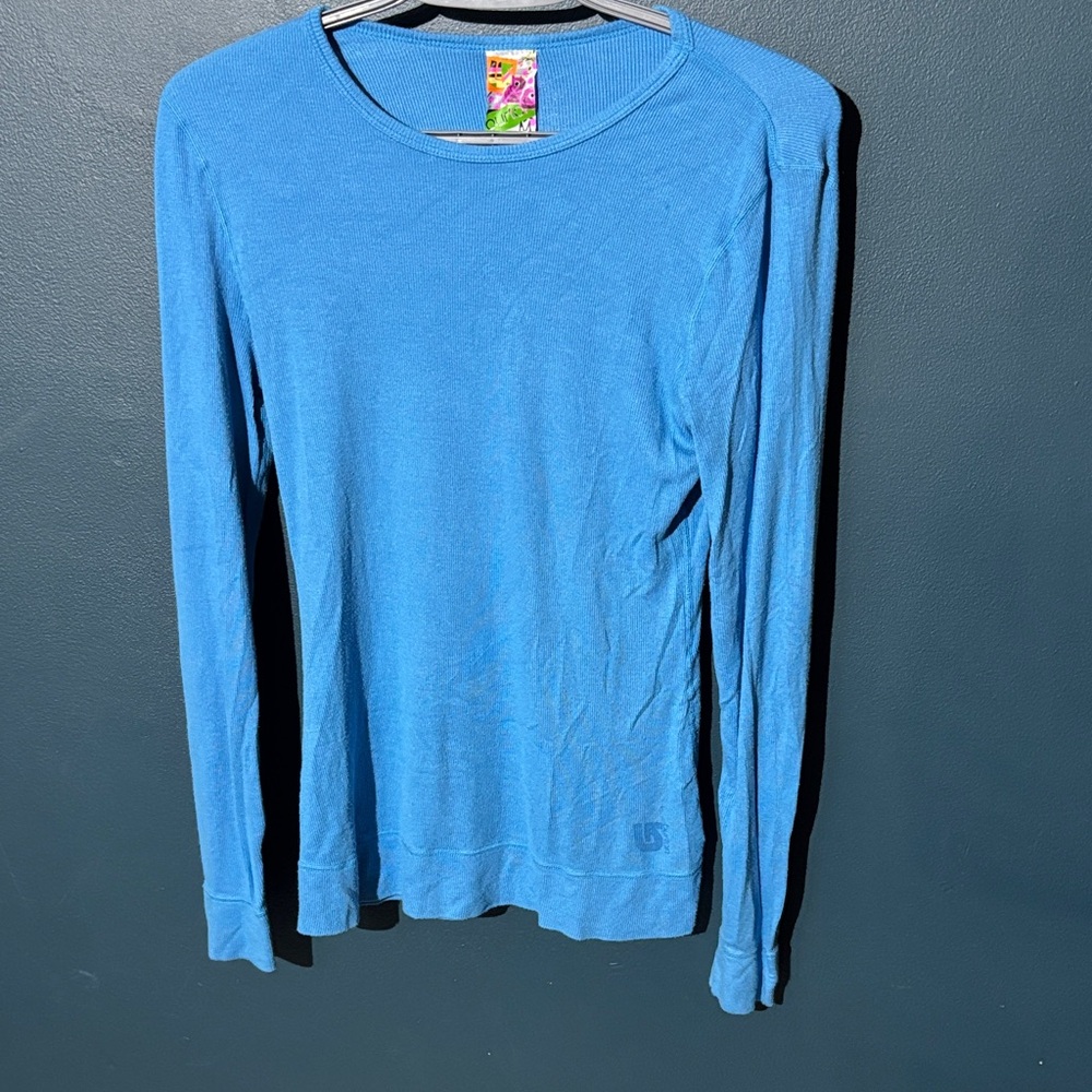 Burton Women's Sky Blue Midweight Base Layer Crewneck